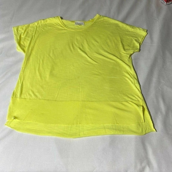 Feel the Piece Terre Jacobs Yellow Tops T-Shirt S - Picture 5 of 12